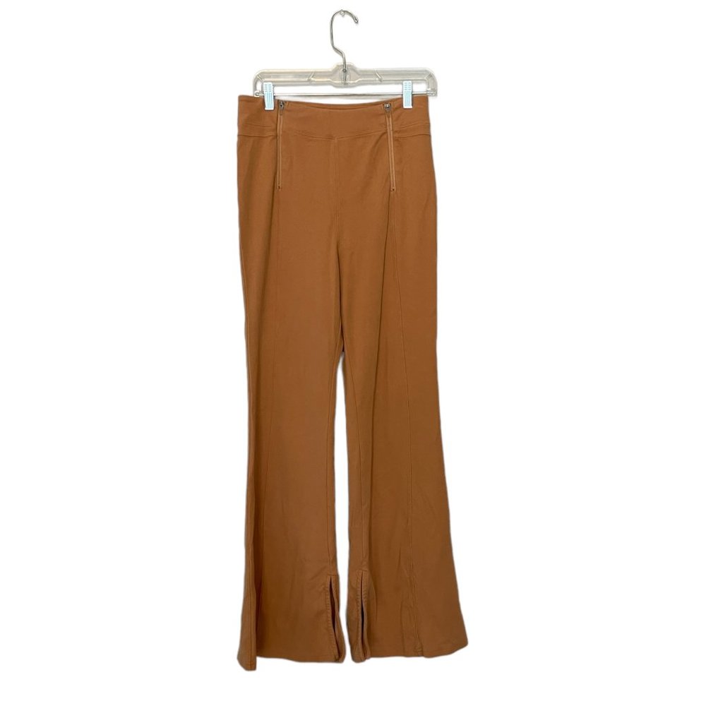 Free People Movement Leg Day Flare Pants Camel Tan Size Large
